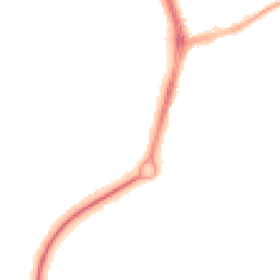 Night-time road noise heatmap for TF4 2SH