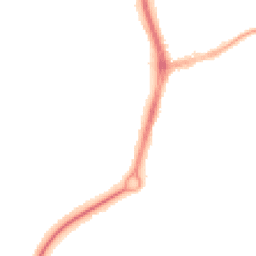 Night-time road noise heatmap for TF4 2SL