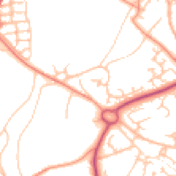 Daytime road noise heatmap for TF4 2SN
