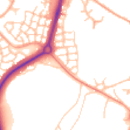 Daytime road noise heatmap for TF4 2SR