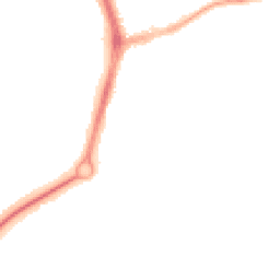 Night-time road noise heatmap for TF4 2TE