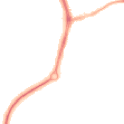 Night-time road noise heatmap for TF4 2TF