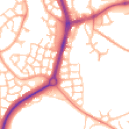 Daytime road noise heatmap for TF4 2TG