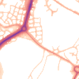 Daytime road noise heatmap for TF4 2TH