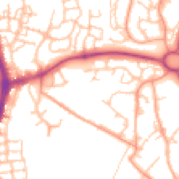 Daytime road noise heatmap for TF4 2TN