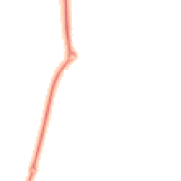 Night-time road noise heatmap for TF4 3BL