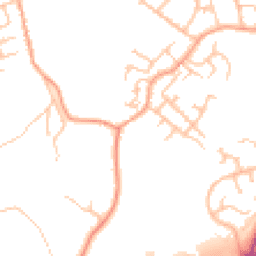 Daytime road noise heatmap for TF4 3EF