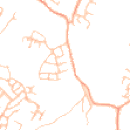 Daytime road noise heatmap for TF4 3FH