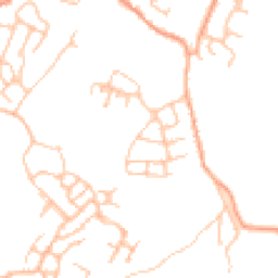 Daytime road noise heatmap for TF4 3FL