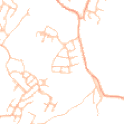 Daytime road noise heatmap for TF4 3FP