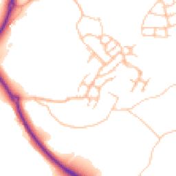 Daytime road noise heatmap for TF4 3GA