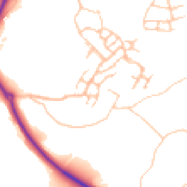Daytime road noise heatmap for TF4 3GB