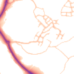 Daytime road noise heatmap for TF4 3GF