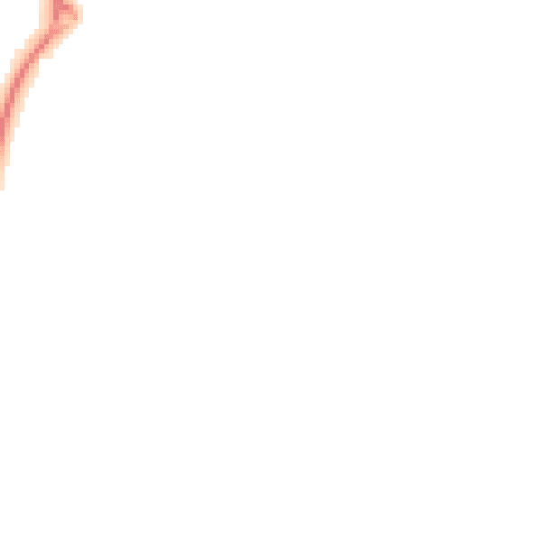 Night-time road noise heatmap for TF4 3GR