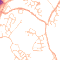 Daytime road noise heatmap for TF4 3GT