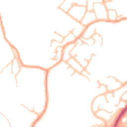 Daytime road noise heatmap for TF4 3HY