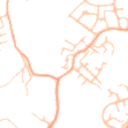 Daytime road noise heatmap for TF4 3JQ