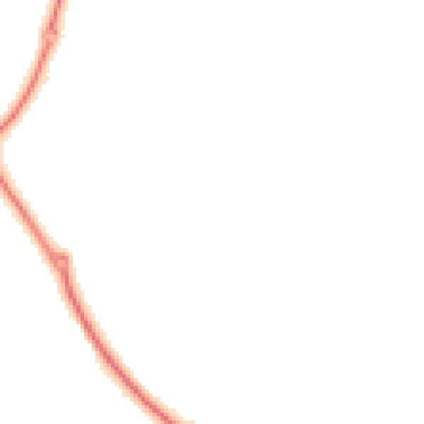 Night-time road noise heatmap for TF4 3NY