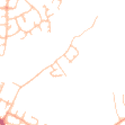 Daytime road noise heatmap for TF4 3PR