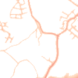Daytime road noise heatmap for TF4 3QL