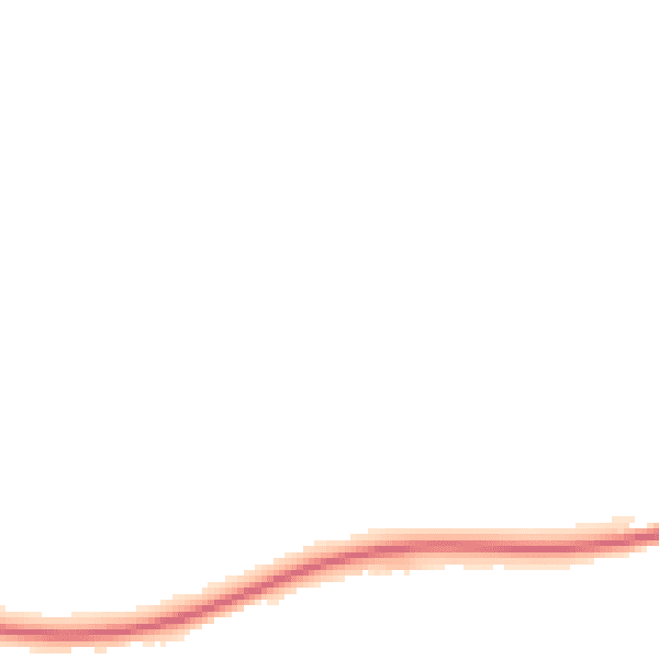 Night-time road noise heatmap for TF4 3QX