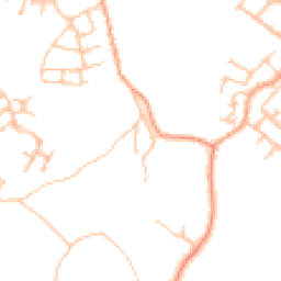 Daytime road noise heatmap for TF4 3QY