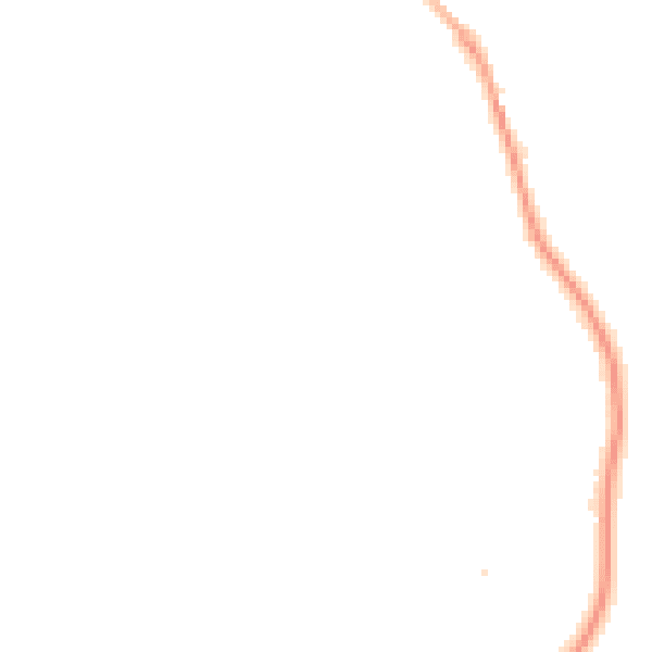 Night-time road noise heatmap for TF4 3RN