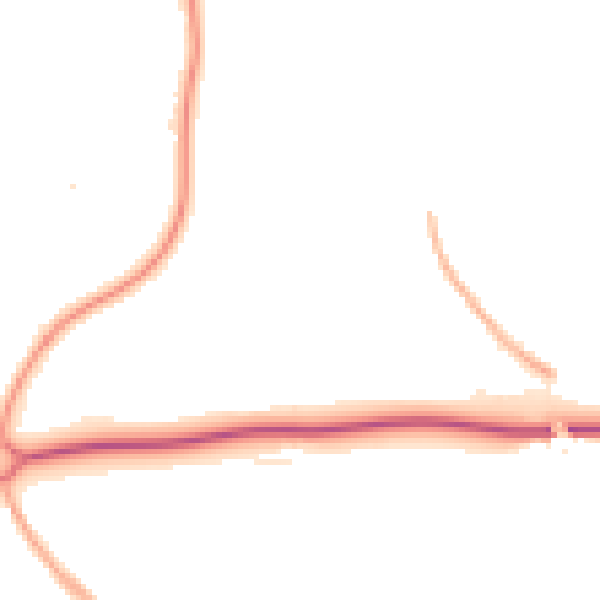 Night-time road noise heatmap for TF4 3TH