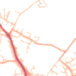 Daytime road noise heatmap for TF4 3TP