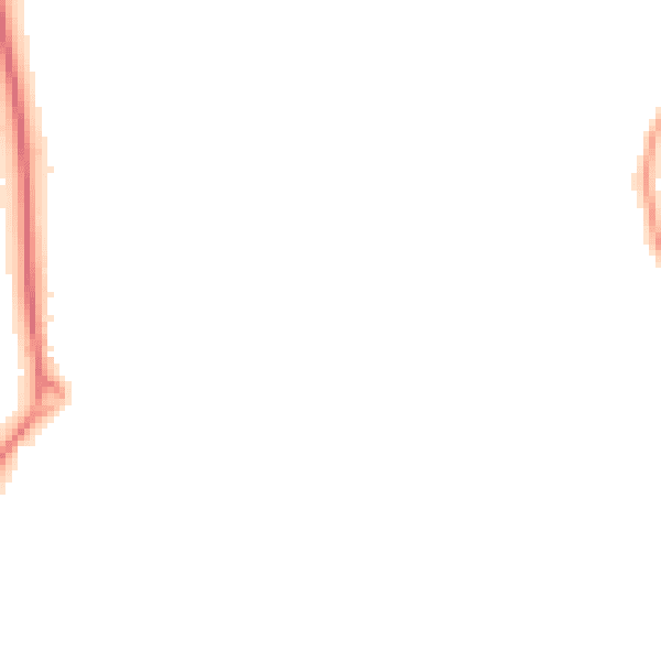 Night-time road noise heatmap for TF4 3UH