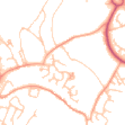 Daytime road noise heatmap for TF4 3UJ