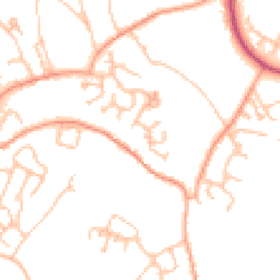 Daytime road noise heatmap for TF4 3UR