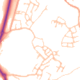 Daytime road noise heatmap for TF4 3UX