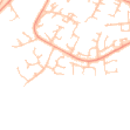 Daytime road noise heatmap for TF7 4BG