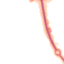 Night-time road noise heatmap for TF7 4DD