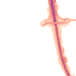Night-time road noise heatmap for TF7 4DR