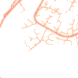 Daytime road noise heatmap for TF7 4DT