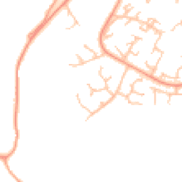 Daytime road noise heatmap for TF7 4DU