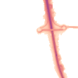 Night-time road noise heatmap for TF7 4EL