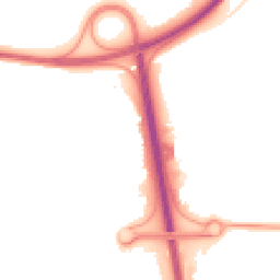 Night-time road noise heatmap for TF7 4GH