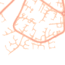 Daytime road noise heatmap for TF7 4HP