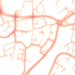 Daytime road noise heatmap for TF7 5BP