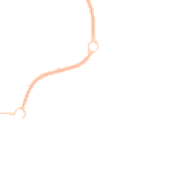 Night-time road noise heatmap for TF7 5HB