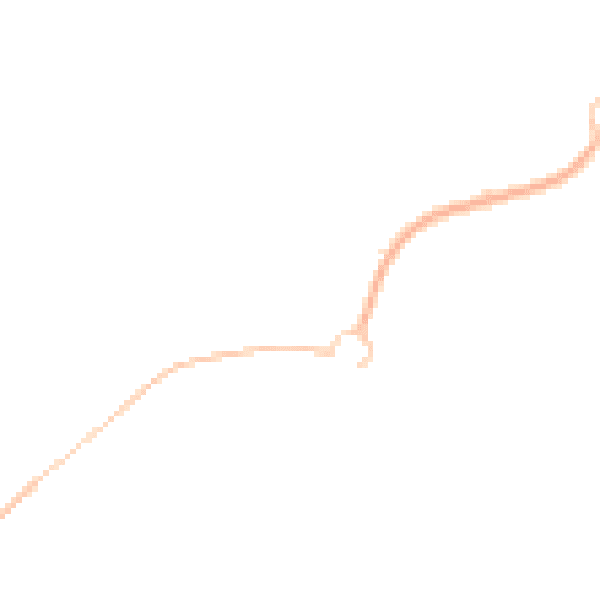 Night-time road noise heatmap for TF7 5HS