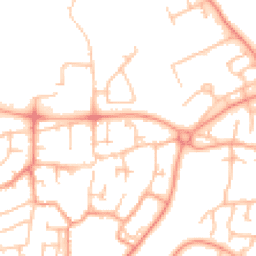 Daytime road noise heatmap for TF7 5HT
