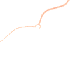Night-time road noise heatmap for TF7 5RL