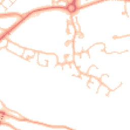 Daytime road noise heatmap for TF7 5RP