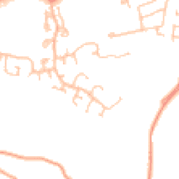 Daytime road noise heatmap for TF7 5SX