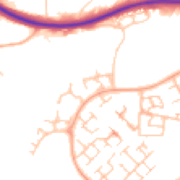 Daytime road noise heatmap for TF7 5TG