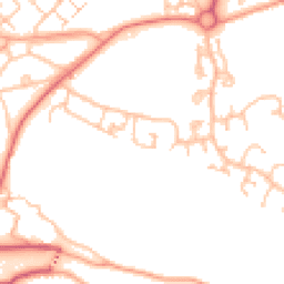 Daytime road noise heatmap for TF7 5TP